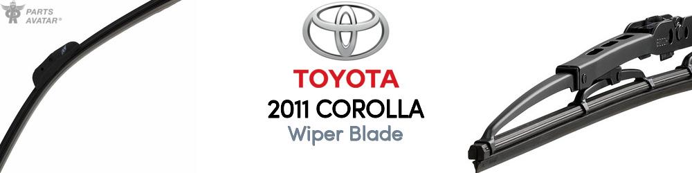 Discover 2011 Toyota Corolla Wiper Blade For Your Vehicle