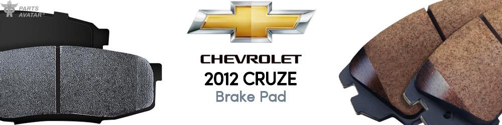 2012 Chevrolet Cruze Brake Pad - PartsAvatar