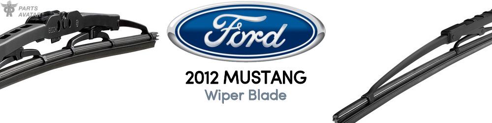 Discover 2012 Ford Mustang Wiper Blade For Your Vehicle