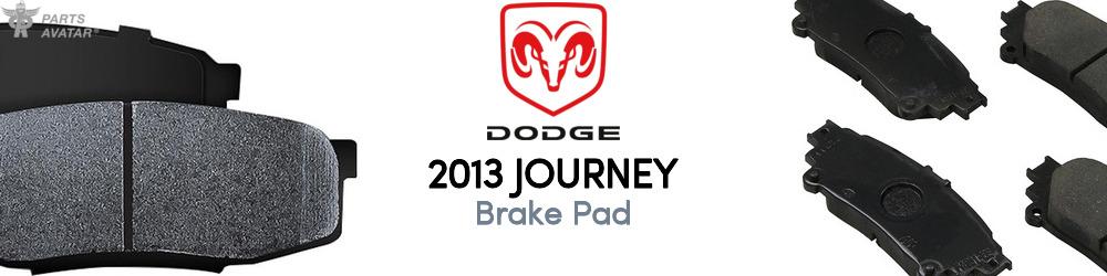 Discover 2013 Dodge Journey Brake Pad For Your Vehicle