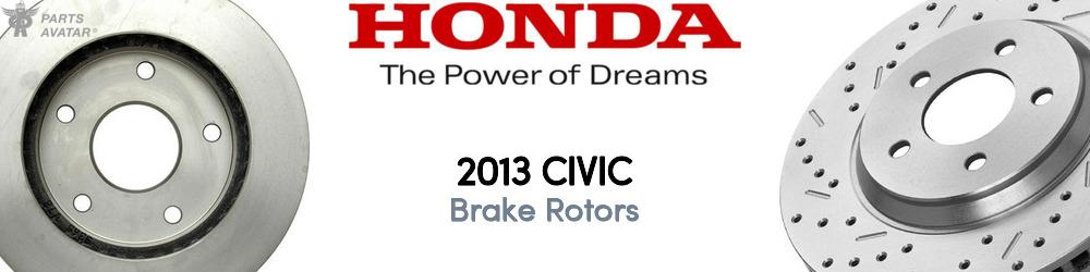 Discover 2013 Honda Civic Brake Rotors For Your Vehicle