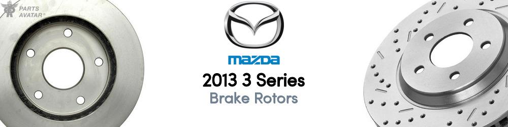 2013 Mazda 3 Series Brake Rotors - PartsAvatar