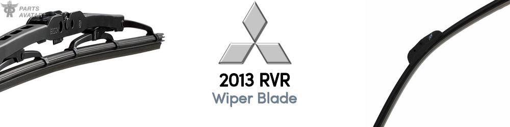 Discover 2013 Mitsubishi RVR Wiper Blade For Your Vehicle