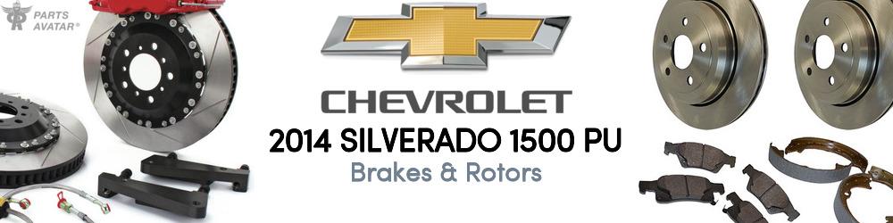 2014 Chevrolet Silverado 1500 Brakes & Rotors - PartsAvatar