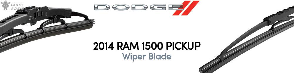 2014 Dodge Ram 1500 Wiper Blade - PartsAvatar 2014 Dodge Ram 1500 Windshield Wiper Size