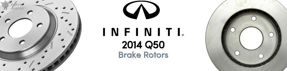 2014 Infiniti Q50 Brake Rotors - PartsAvatar