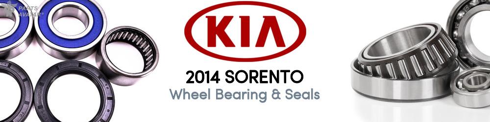 2014 Kia Sorento Wheel Bearing & Seals - PartsAvatar