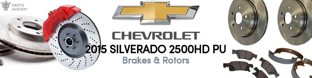 2015 Chevrolet Silverado 2500HD Brakes & Rotors - PartsAvatar