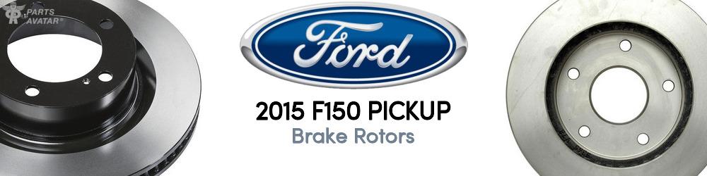 2015 Ford F150 Brake Rotors - PartsAvatar