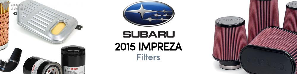 Discover 2015 Subaru Impreza Filters For Your Vehicle