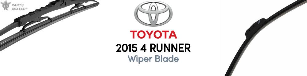 Discover 2015 Toyota 4 Runner Wiper Blade For Your Vehicle