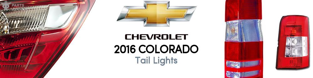 2016 Chevrolet Colorado Tail Lights - PartsAvatar