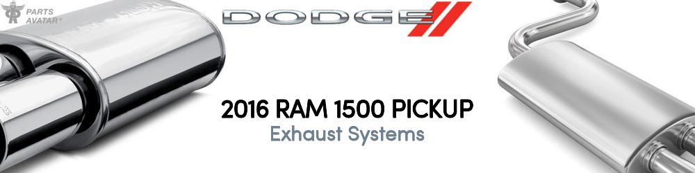 2016 Dodge Ram 1500 Exhaust Systems - PartsAvatar