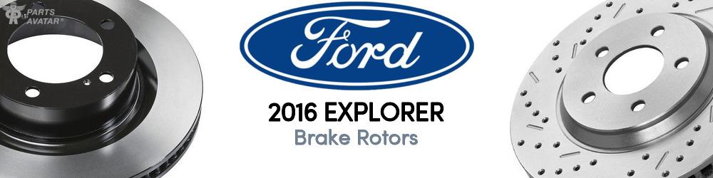 Discover 2016 Ford Explorer Brake Rotors For Your Vehicle