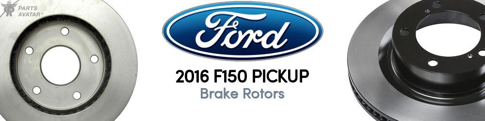 2016 Ford F150 Brake Rotors Partsavatar