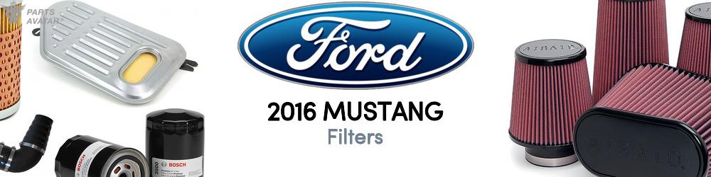 Discover 2016 Ford Mustang Filters For Your Vehicle