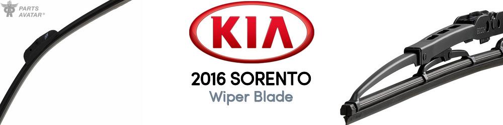 Discover 2016 Kia Sorento Wiper Blade For Your Vehicle