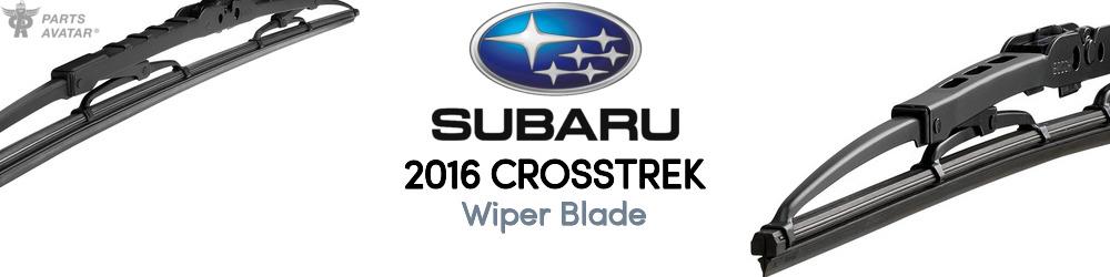 2016 Subaru Crosstrek Wiper Blade - PartsAvatar 2016 Subaru Crosstrek Rear Windshield Wiper Size