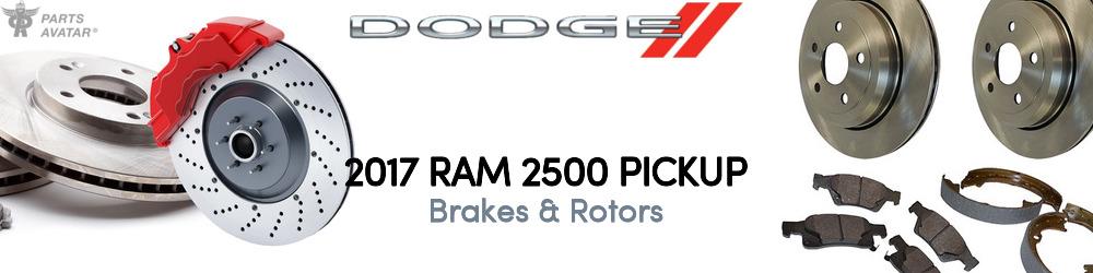 2017 Dodge Ram 2500 Brakes & Rotors - PartsAvatar