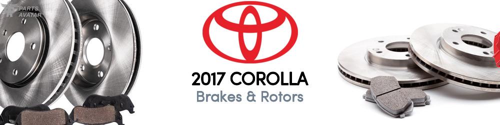 2017 Toyota Corolla Brakes And Rotors Partsavatar