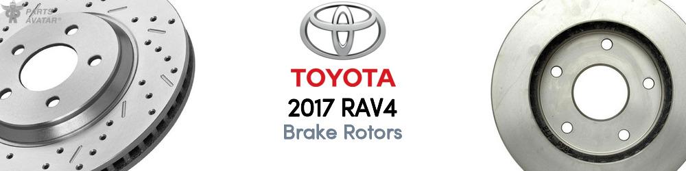 2017 Toyota RAV4 Brake Rotors - PartsAvatar
