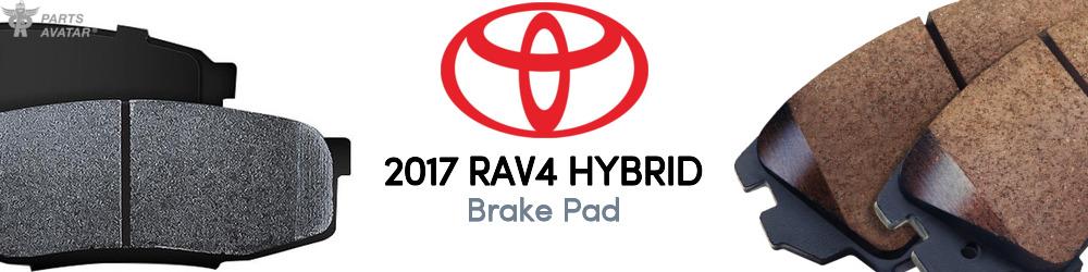 Discover 2017 Toyota RAV4 Hybrid Brake Pad For Your Vehicle