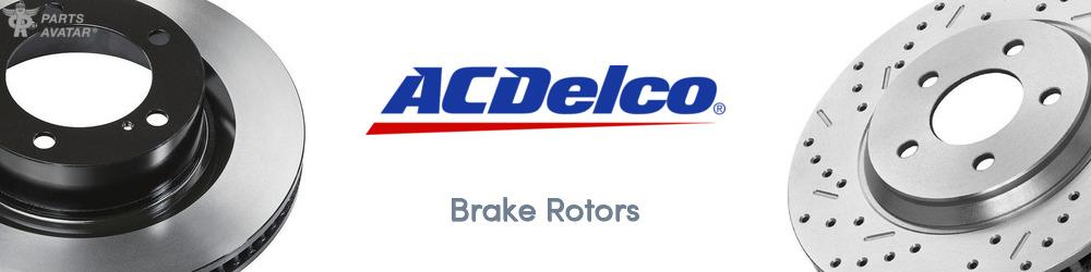 Discover ACDelco Professional Brake Rotors For Your Vehicle