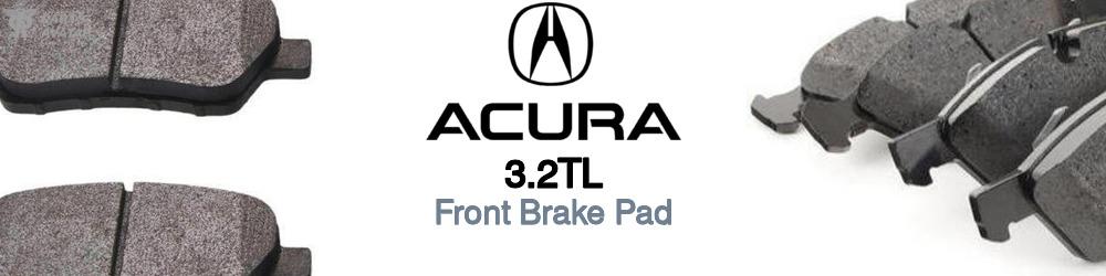 Discover Acura 3.2tl Front Brake Pads For Your Vehicle