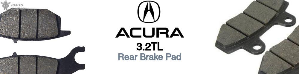 Discover Acura 3.2tl Rear Brake Pads For Your Vehicle