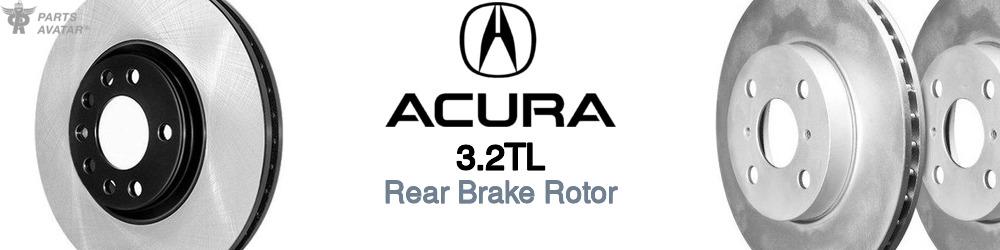 Discover Acura 3.2tl Rear Brake Rotors For Your Vehicle