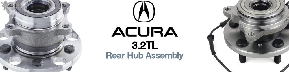 Discover Acura 3.2tl Rear Hub Assemblies For Your Vehicle