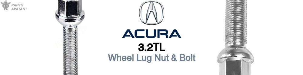 Discover Acura 3.2tl Wheel Lug Nut & Bolt For Your Vehicle