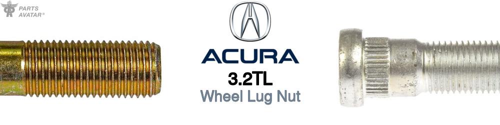 Acura 3.2TL Wheel Lug Nut