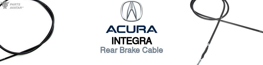 Discover Acura Integra Rear Brake Cable For Your Vehicle