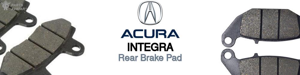 Discover Acura Integra Rear Brake Pads For Your Vehicle