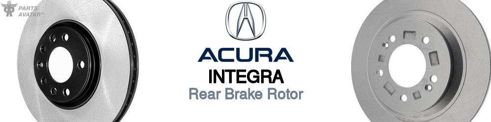 Discover Acura Integra Rear Brake Rotors For Your Vehicle