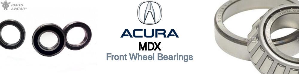 Discover Acura Mdx Front Wheel Bearings For Your Vehicle