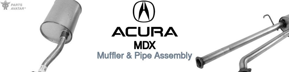 Discover Acura Mdx Muffler and Pipe Assemblies For Your Vehicle