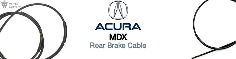 Discover Acura Mdx Rear Brake Cable For Your Vehicle