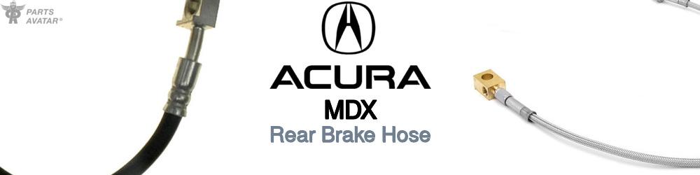 Discover Acura Mdx Rear Brake Hoses For Your Vehicle