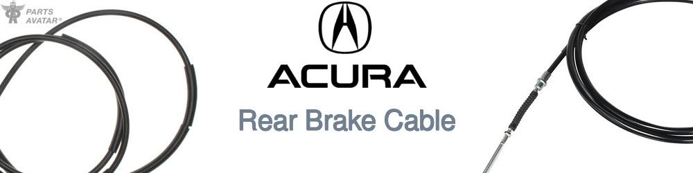 Discover Acura Rear Brake Cable For Your Vehicle
