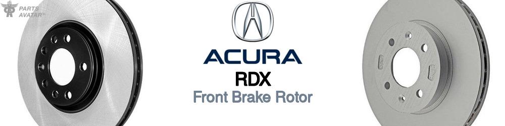 Discover Acura Rdx Front Brake Rotors For Your Vehicle