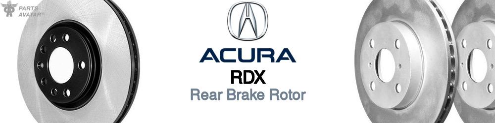 Discover Acura Rdx Rear Brake Rotors For Your Vehicle