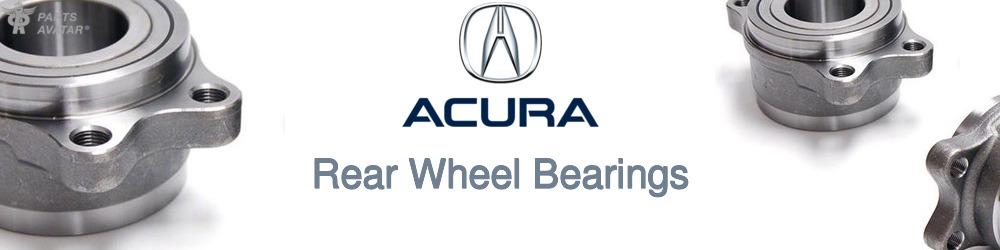 Discover Acura Rear Wheel Bearings For Your Vehicle