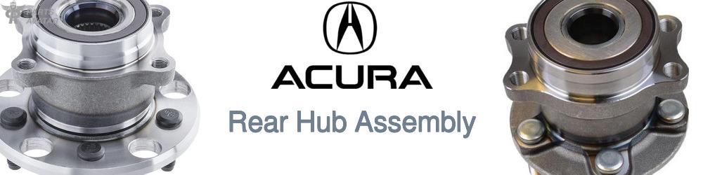 Discover Acura Rear Hub Assemblies For Your Vehicle