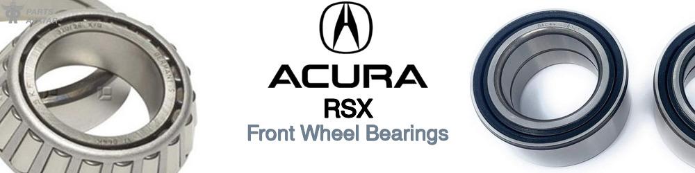 Discover Acura Rsx Front Wheel Bearings For Your Vehicle