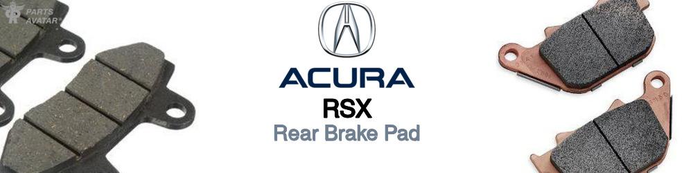 Discover Acura Rsx Rear Brake Pads For Your Vehicle