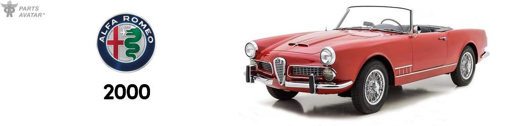 Discover Alfa Romeo 2000 Parts For Your Vehicle