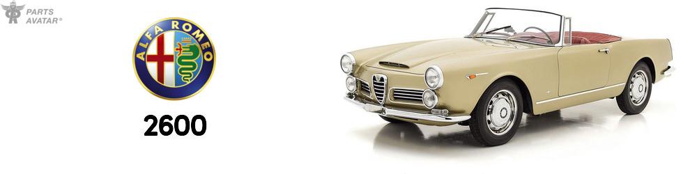 Discover Alfa Romeo 2600 Parts For Your Vehicle