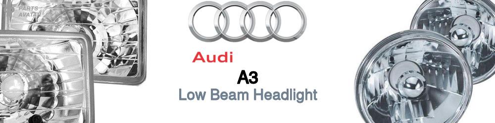 Discover Audi A3 Low Beam Bulbs For Your Vehicle